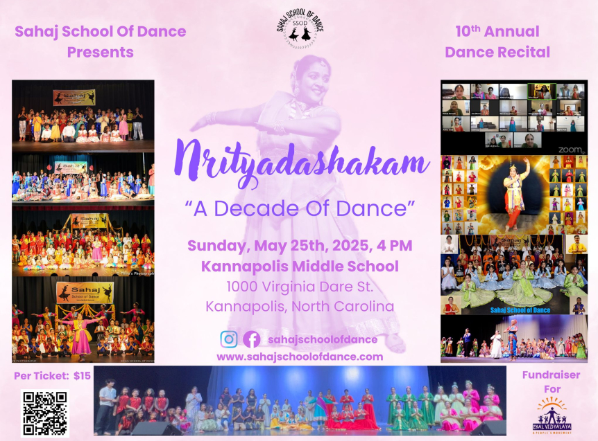 Nrityadashakam-Charlotte, NC