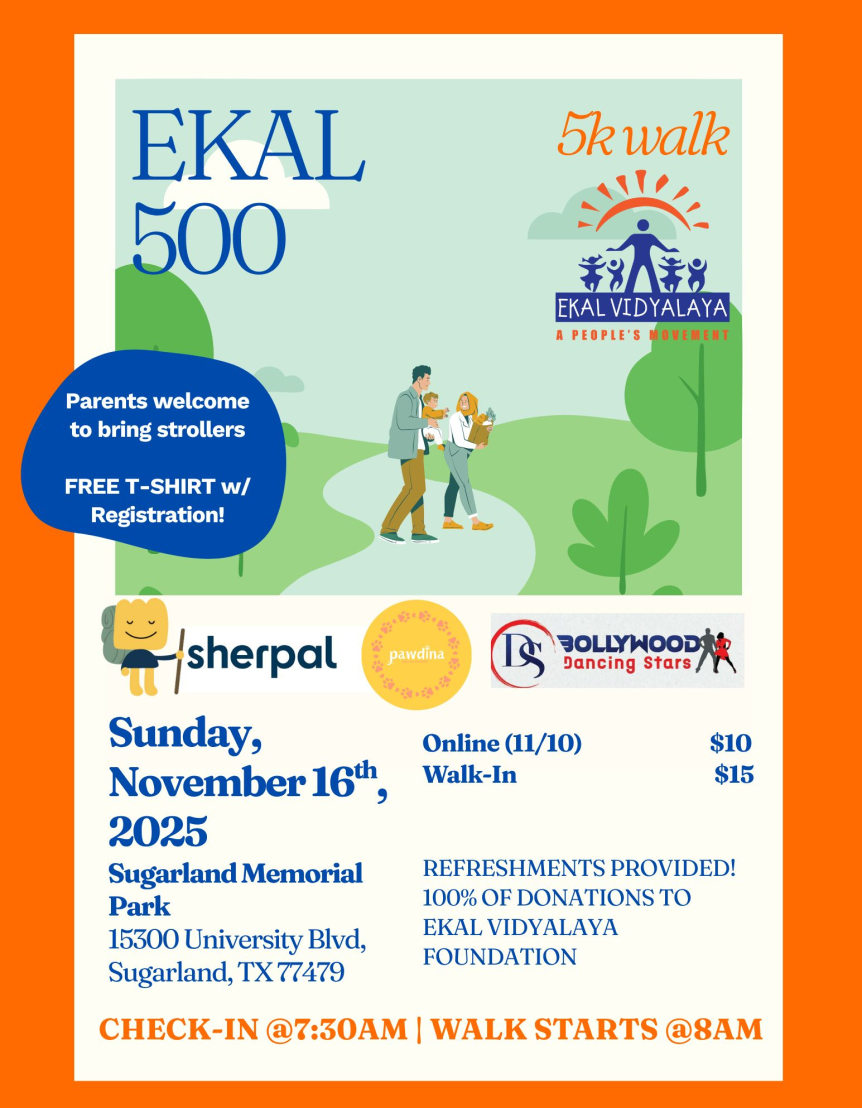 Ekal 500-Walkathon-Houston Chapter