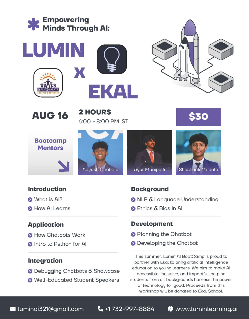 Empowering Minds Through AI: LUMIN x EKAL