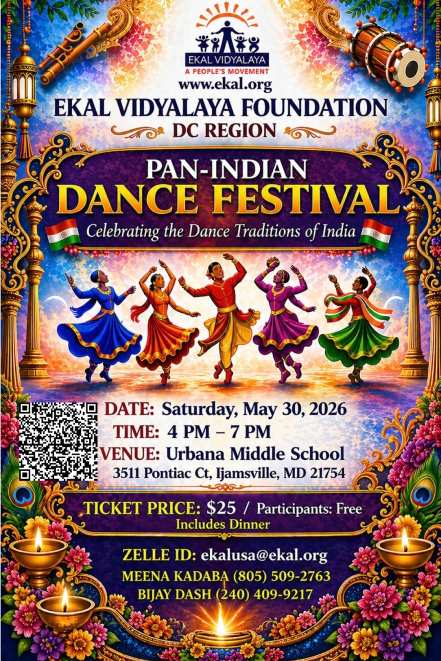 Pan-India Dance Festival-DC Region