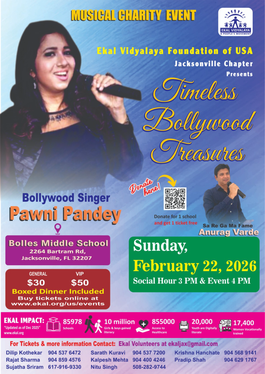 Timeless Bollywood Treasures-Jacksonville Chapter