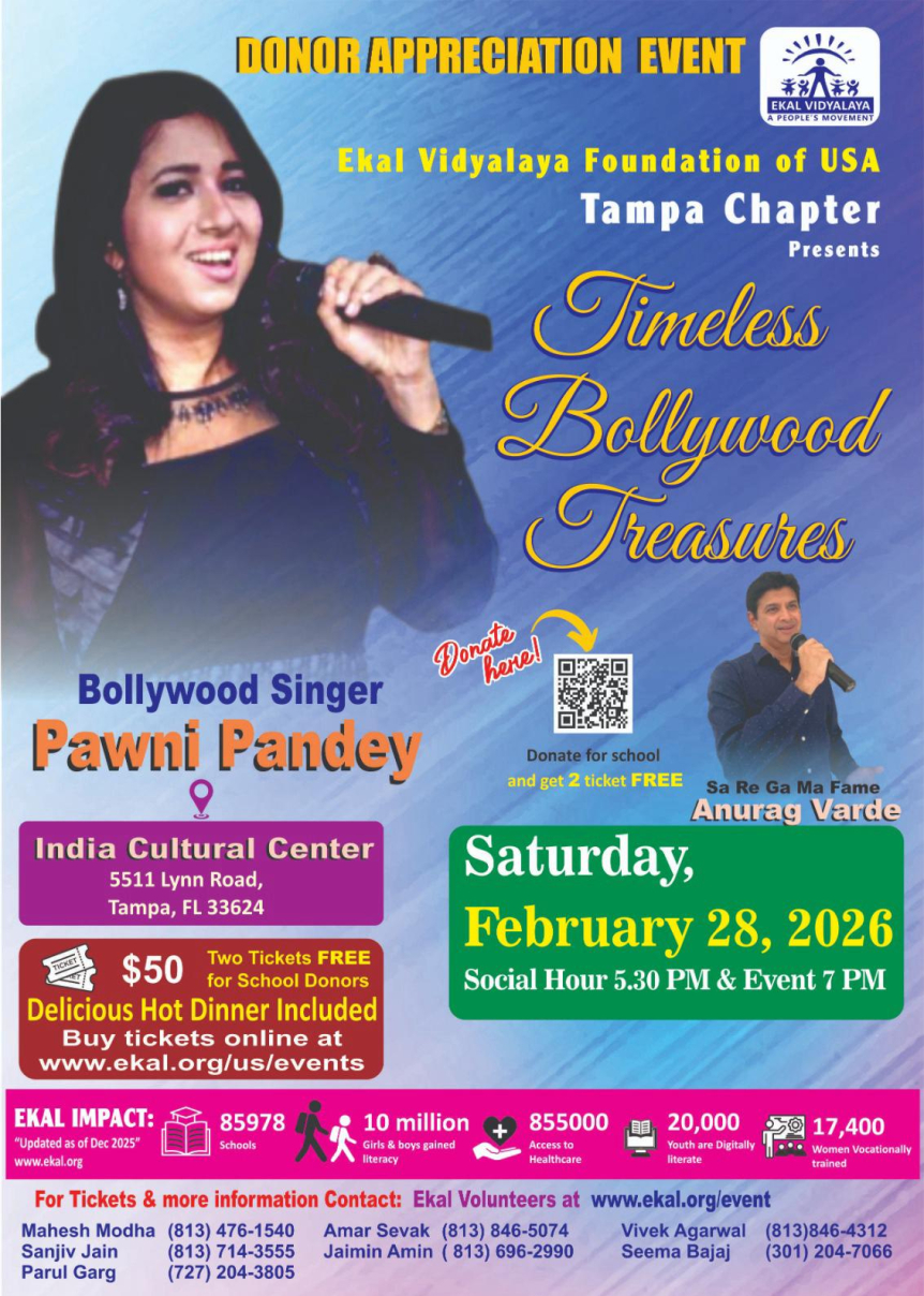 Timeless Bollywood Treasures-Tampa Chapter