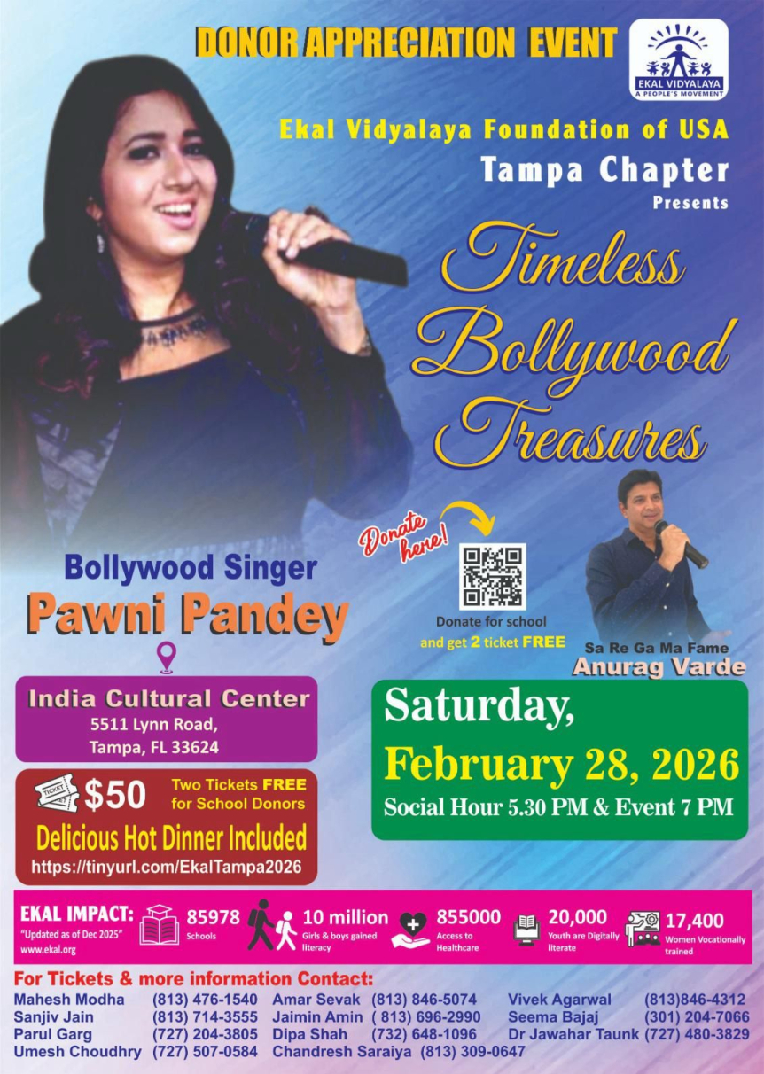 Timeless Bollywood Treasures-Tampa Chapter