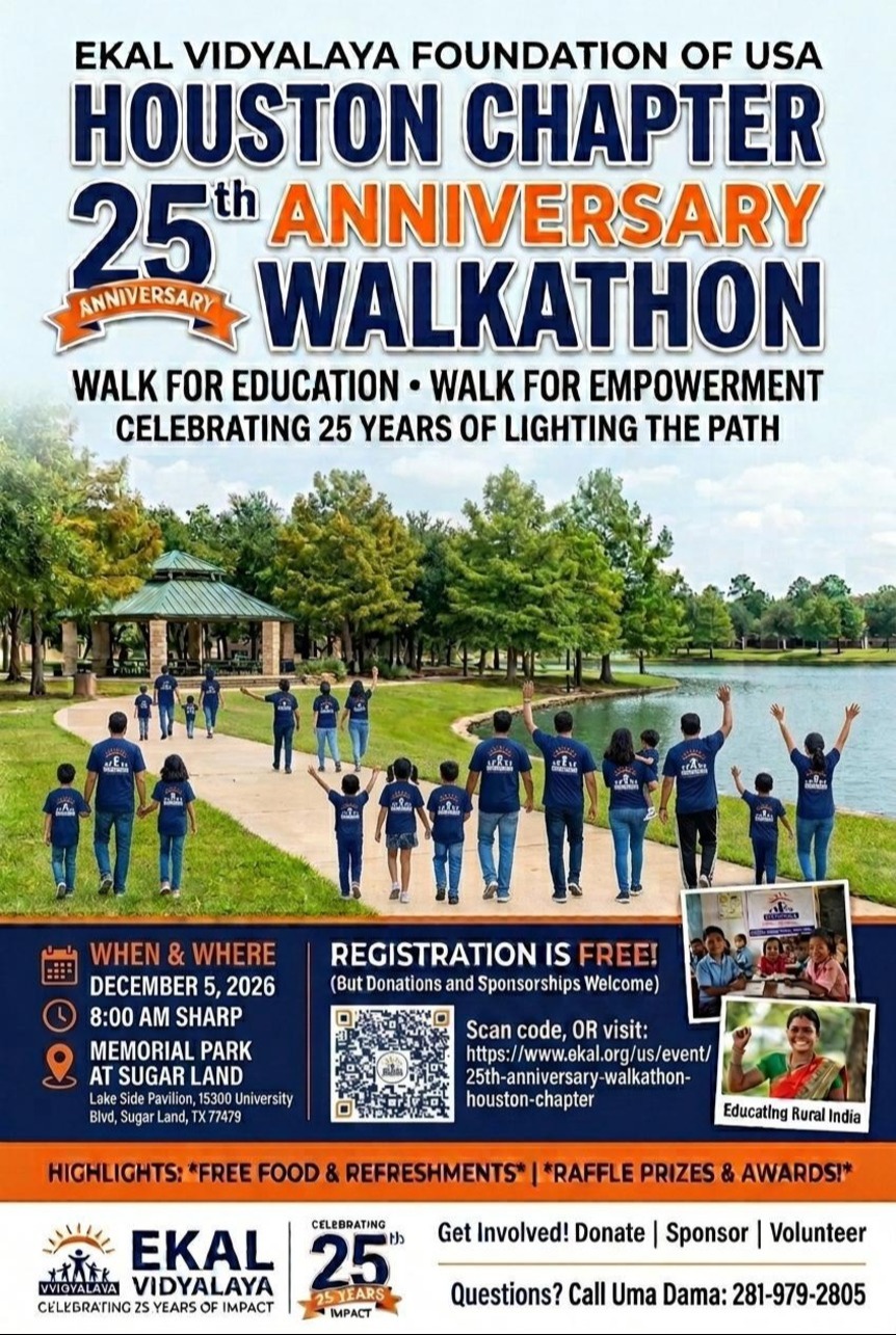 25th Anniversary Walkathon-Houston Chapter