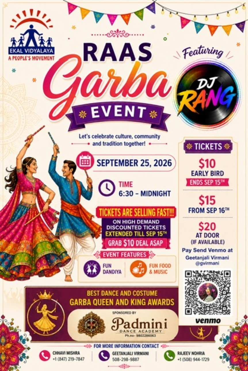 Raas Garba-Boston Chapter