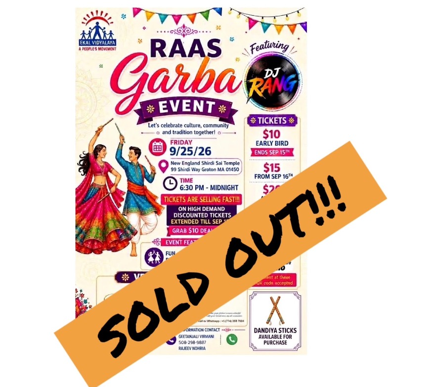 Raas Garba-Boston Chapter
