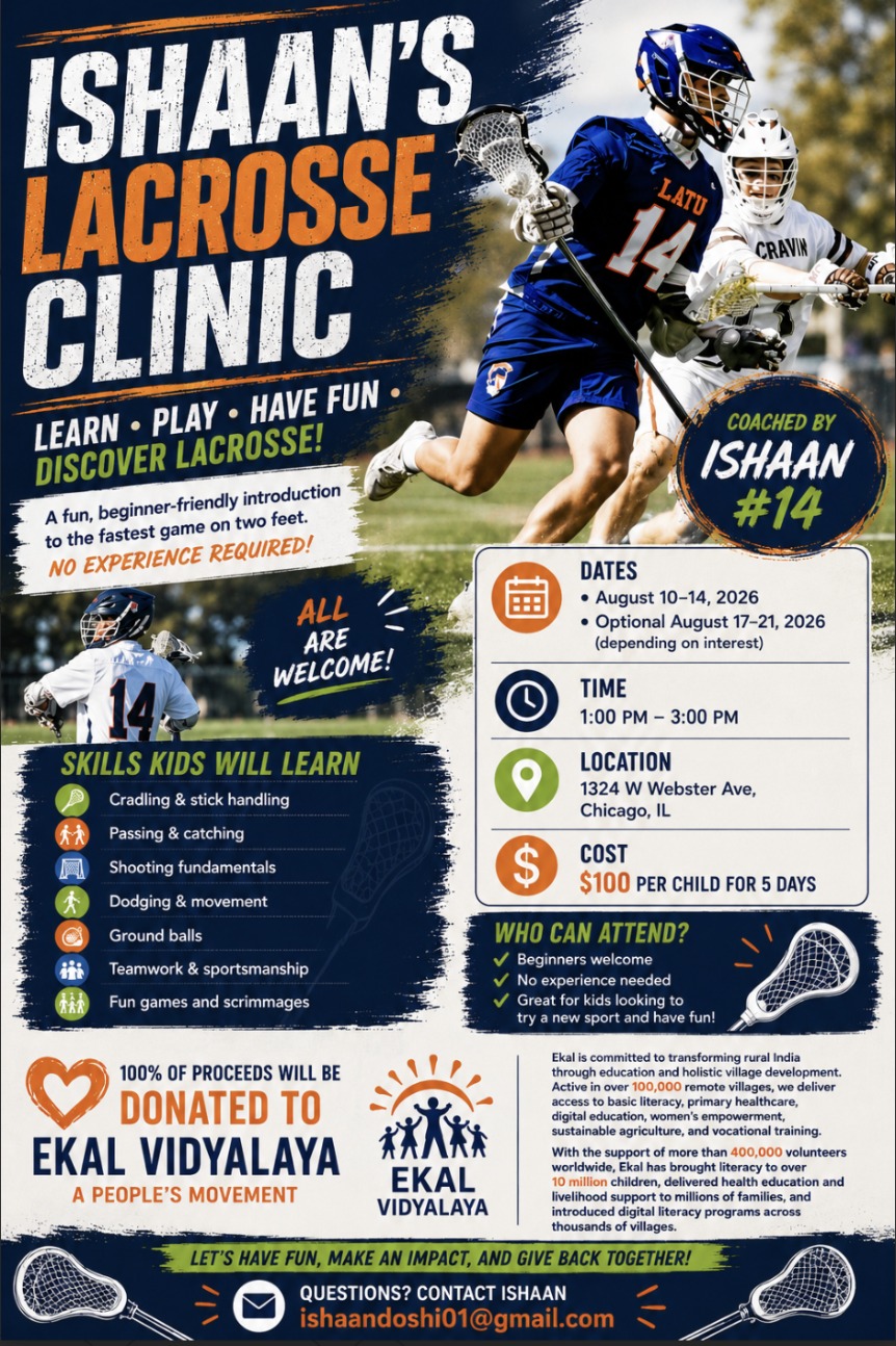 Ishaans Lacrosse Clinic