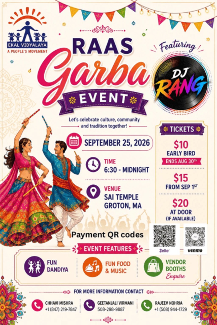 Raas Garba-Boston Chapter