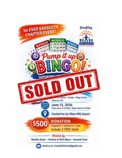 Pump it up Bingo-Sarasota Chapter