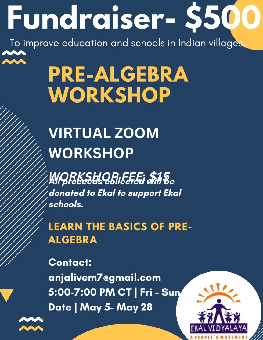 Online Pre-Algebra Workshop