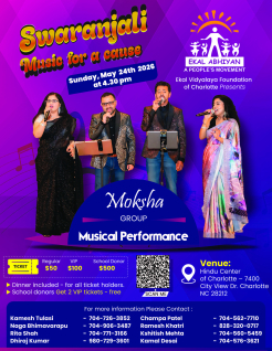 Swaranjali- Music for a cause-Charlotte Chapter