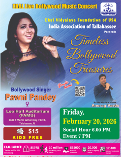 Timeless Bollywood Treasures- Tallahassee Chapter
