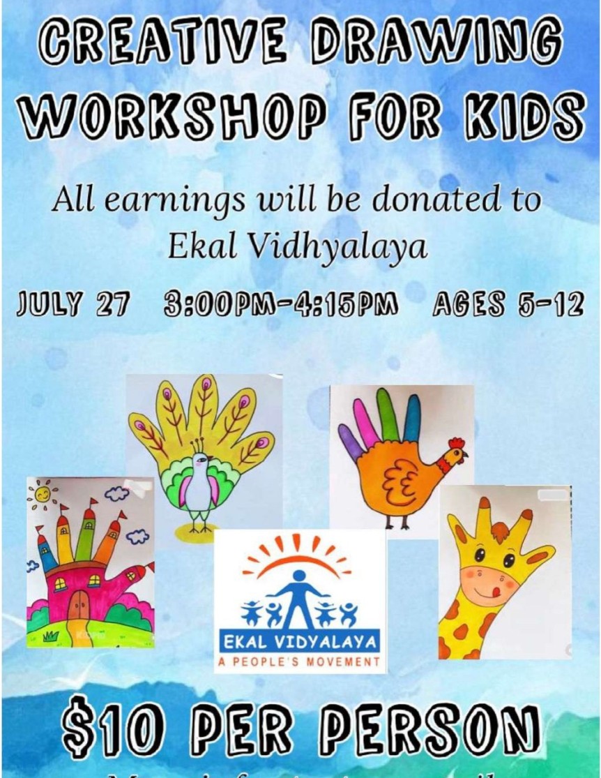 Creative Drawing Workshop For Kids