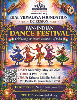 Pan-Indian Dance Festival-DC Region
